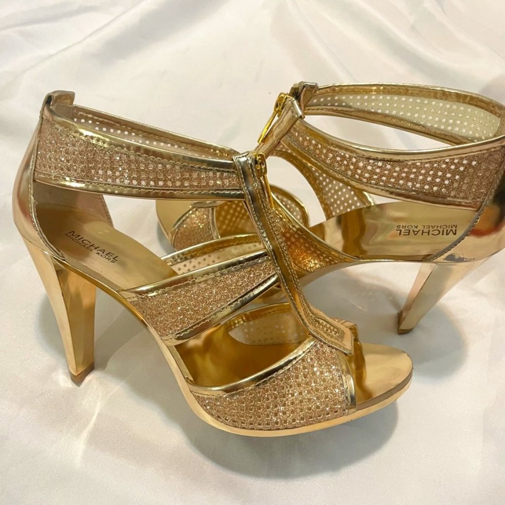 Gold Michael Kors Heels